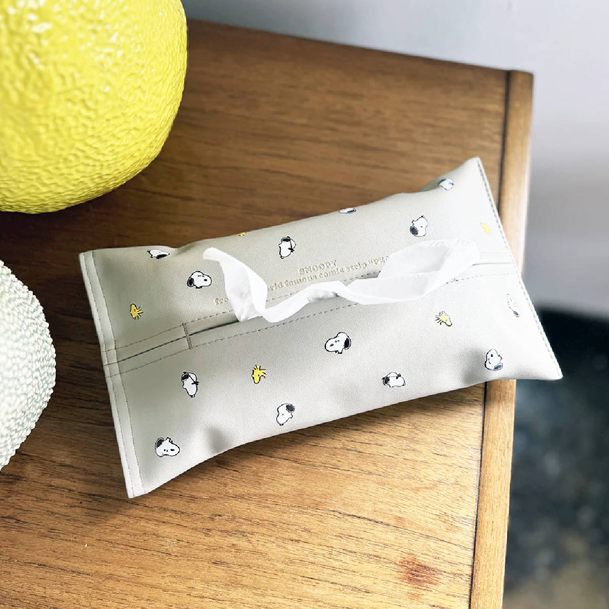 HEMING'S（ヘミングス） ティッシュケース スヌーピー PEANUTS tente