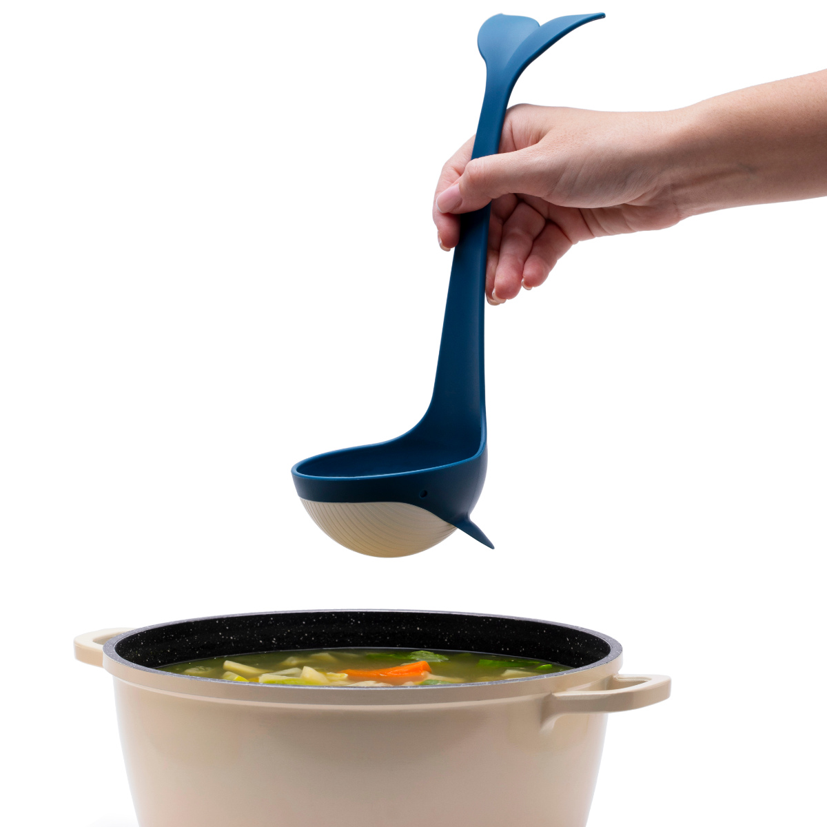 アントレックス お玉 Peleg Design ホエールレードル 食洗機対応