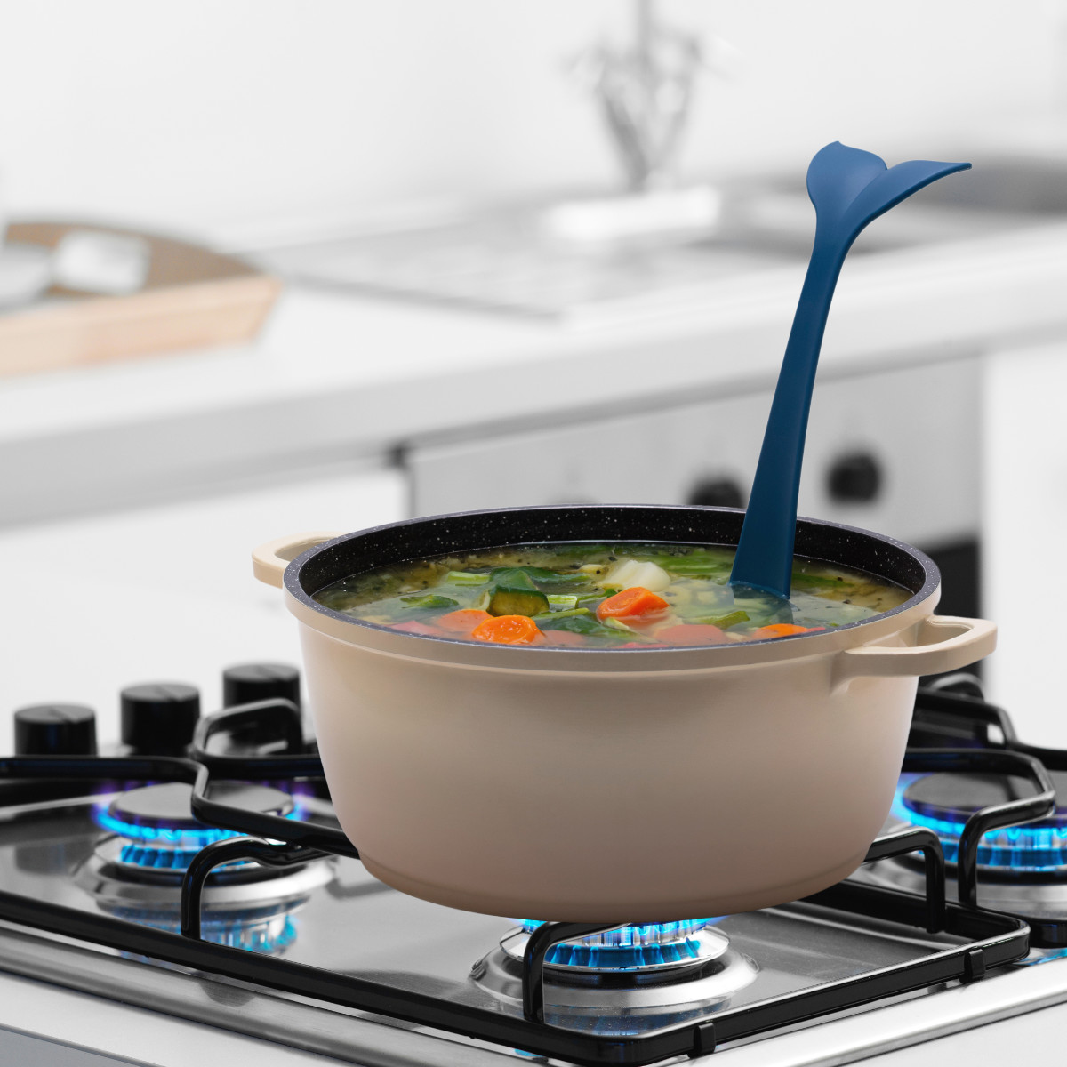 アントレックス お玉 Peleg Design ホエールレードル 食洗機対応