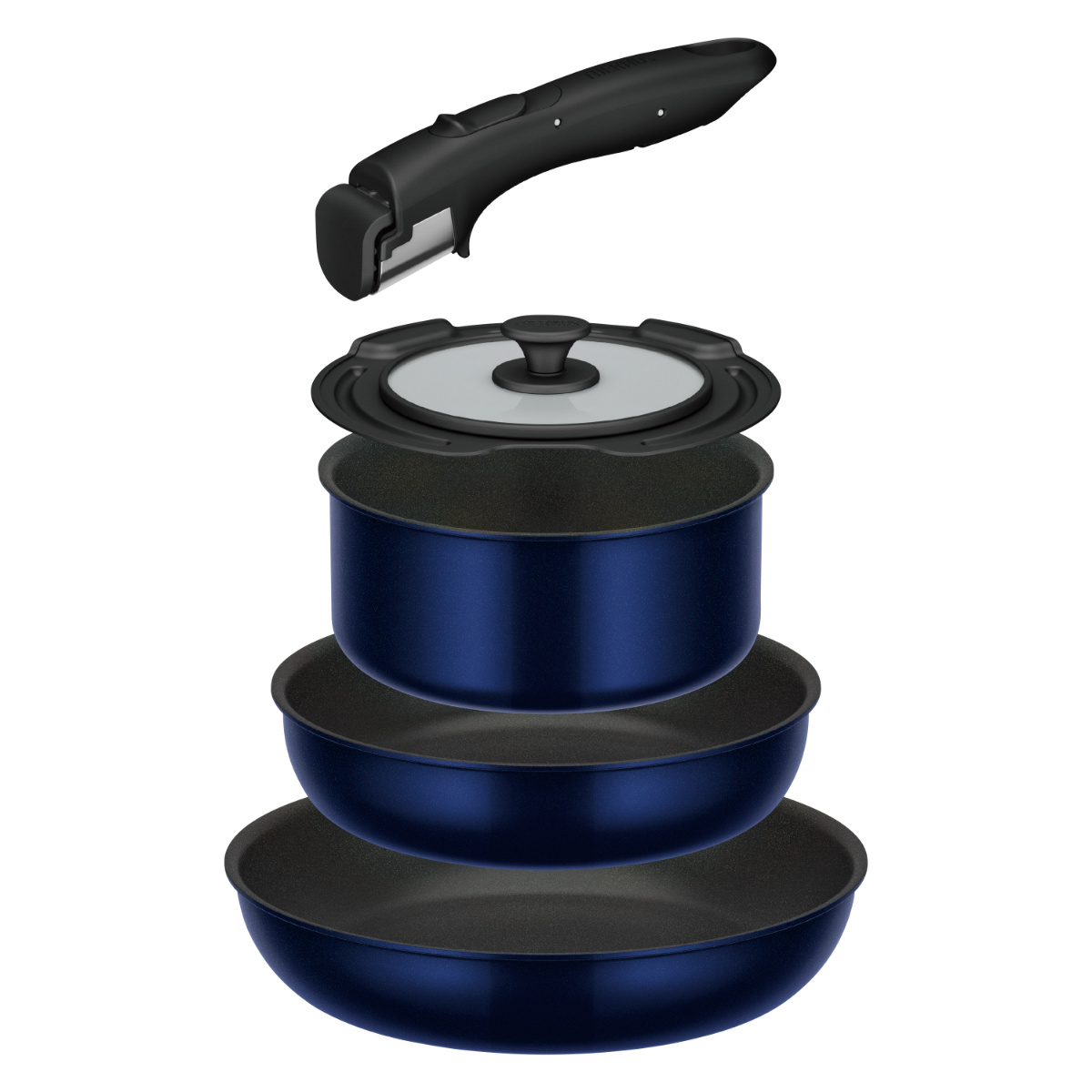 専用　5点セット THERMOS（サーモス） 取っ手のとれるフライパン5点セット ガス火専用