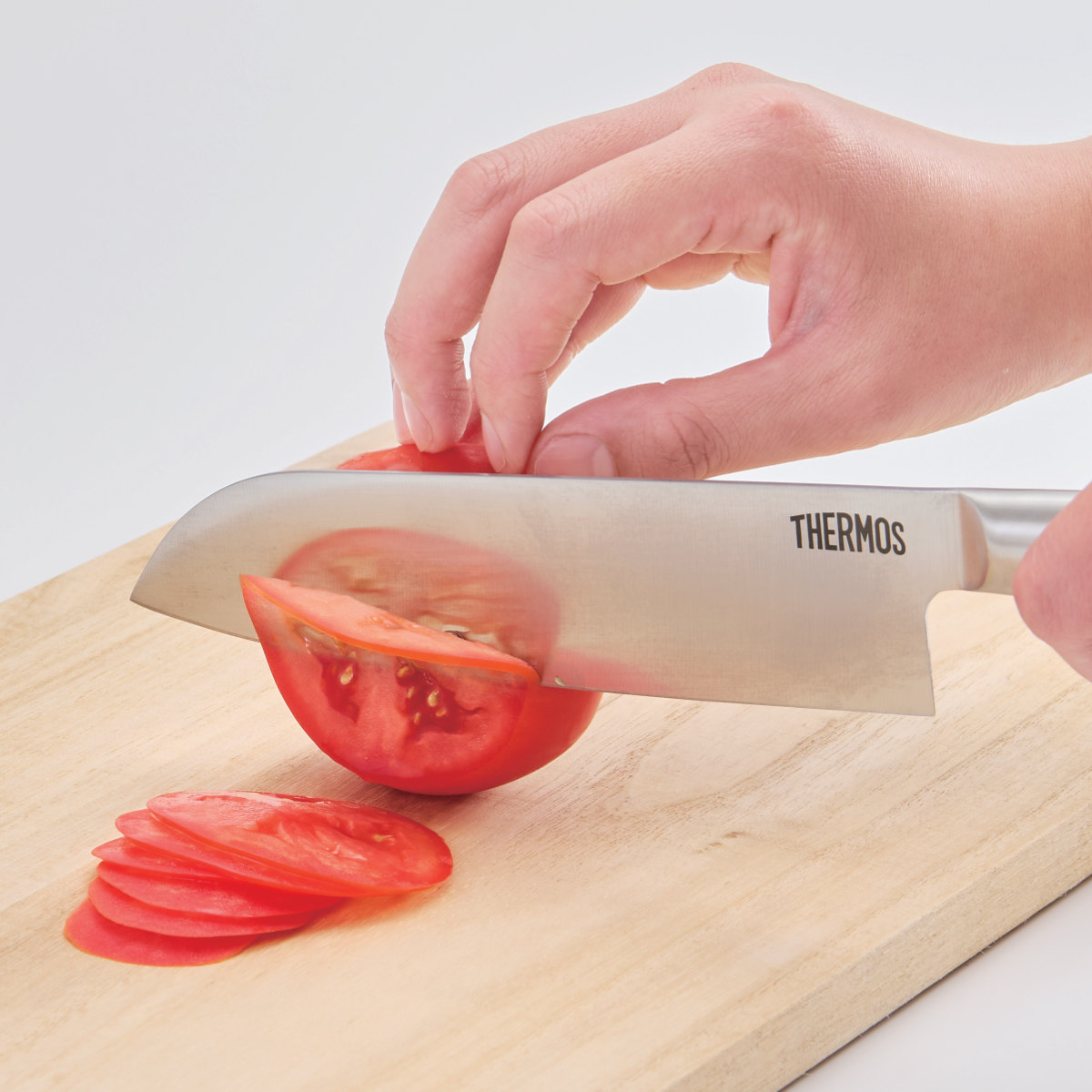 THERMOS（サーモス） 三徳包丁16.5cm ファインエッジ オールステンレス