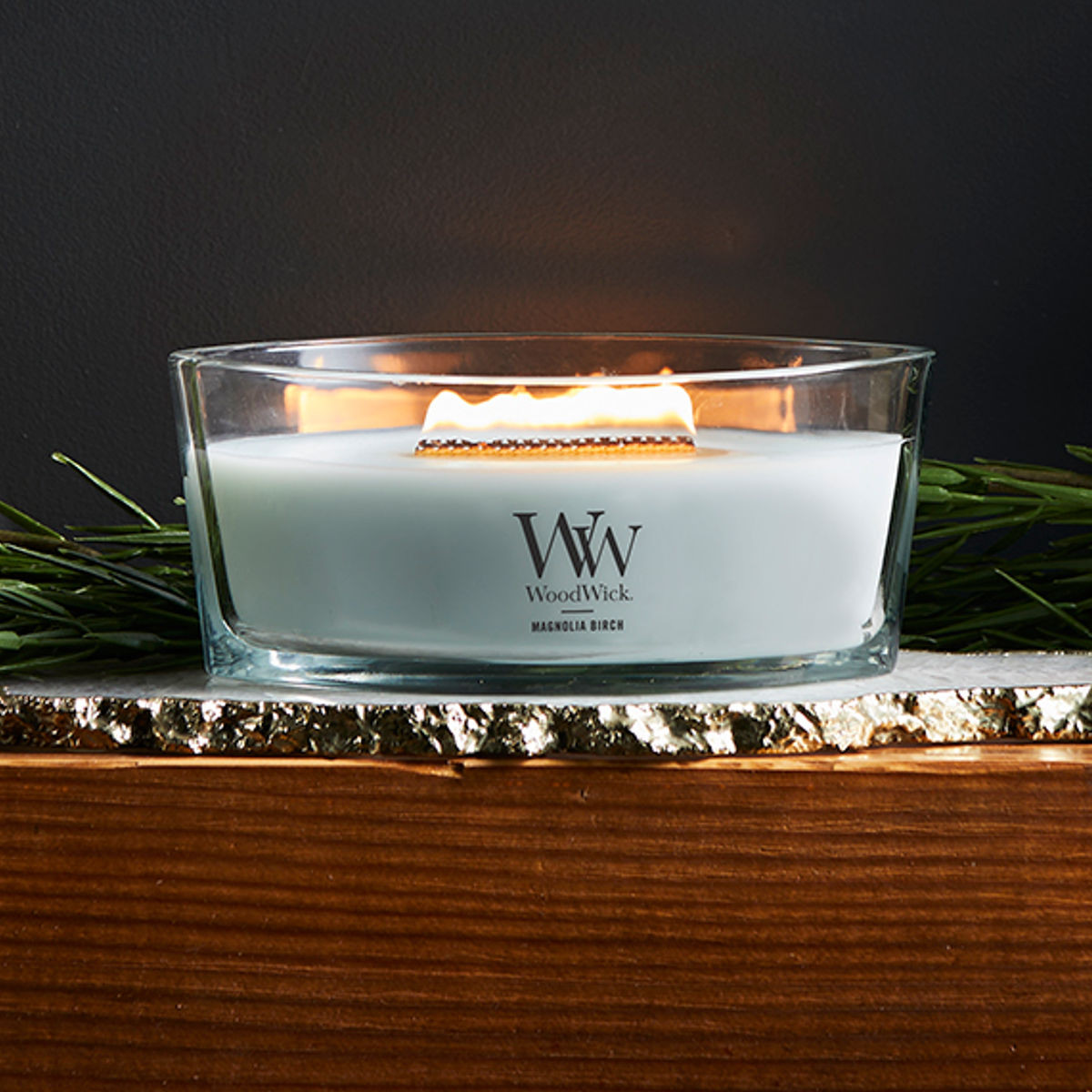 WoodWick（ウッドウィック） アロマキャンドル ハースウィック
