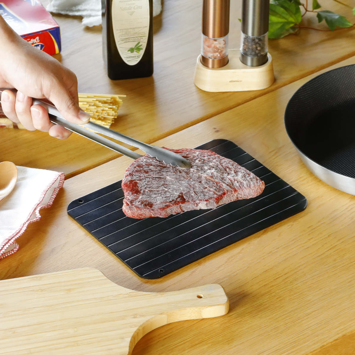 CB JAPAN（シービージャパン） 解凍プレート S アルミ製 atomico 解凍