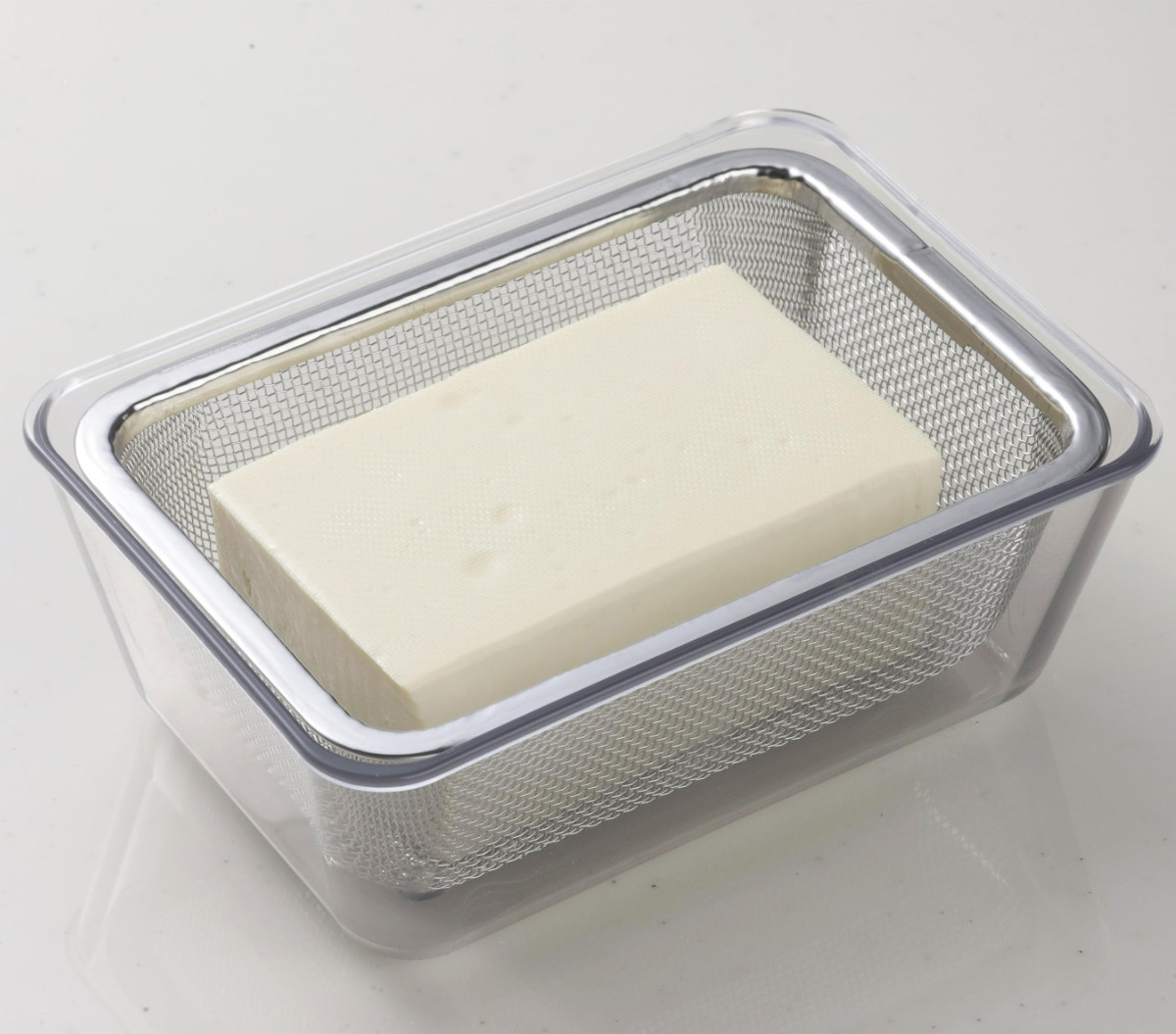 下村企販 耐熱クリアバット＆ザル 9点セット 蓋付き 日本製 （ 食洗機