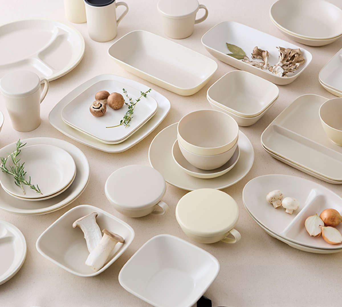 ランチプレート 27cm カームディッシュ （ 食洗機対応 電子レンジ対応