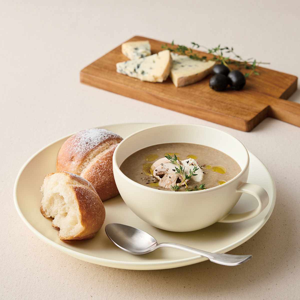 ランチプレート 25cm L カームディッシュ （ 食洗機対応 電子レンジ