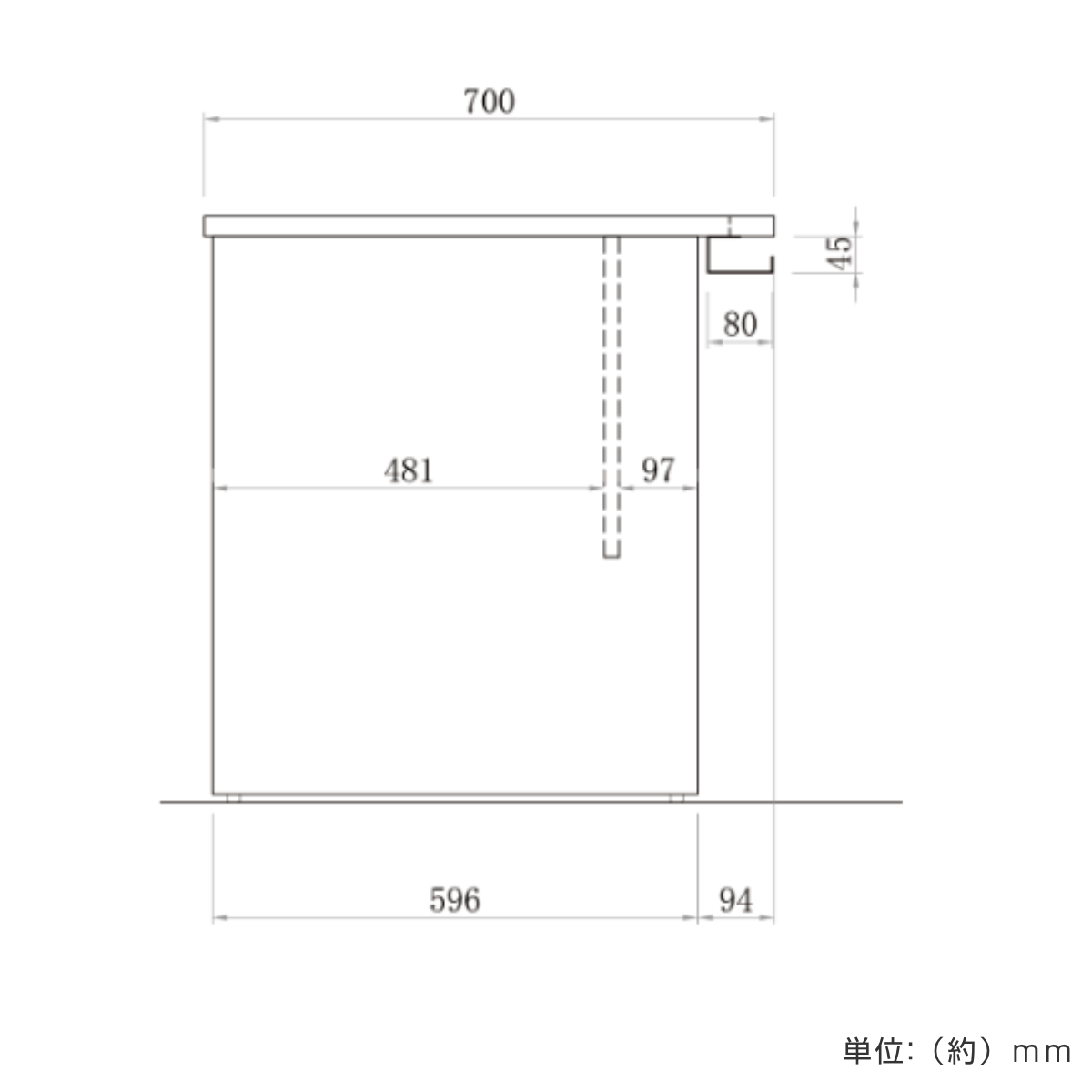 【大阪府堺市引取り】オフィスデスク幅120 奥行70cm アール・エフ・ヤマカワ オフィスデスク 幅120×奥行70cm 木製 PLANN