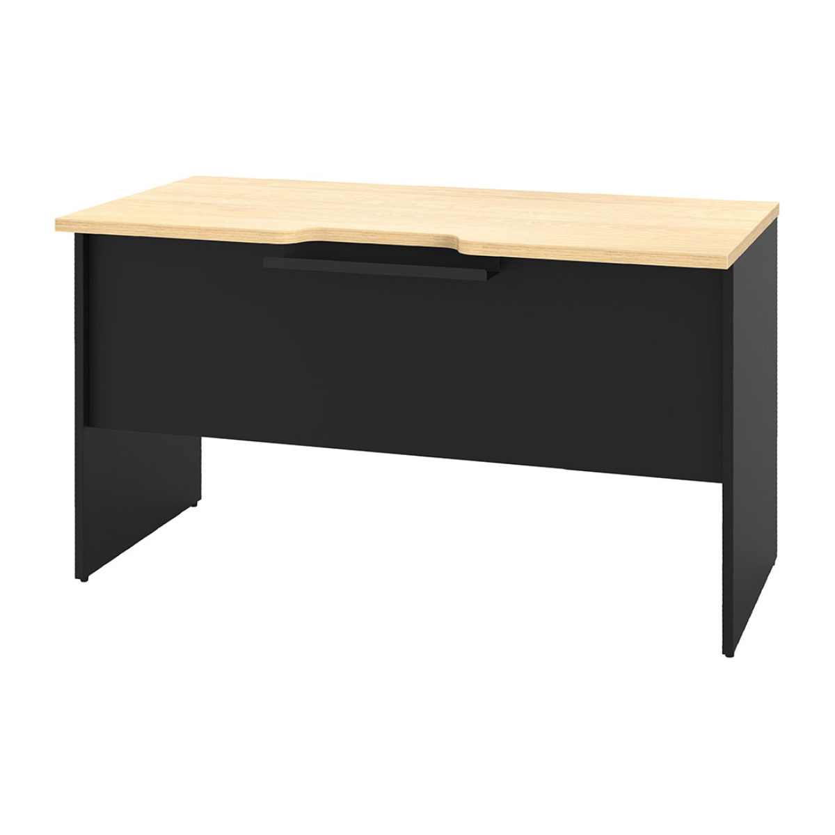 アール・エフ・ヤマカワ オフィスデスク 引出し付き 幅100×奥行60cm