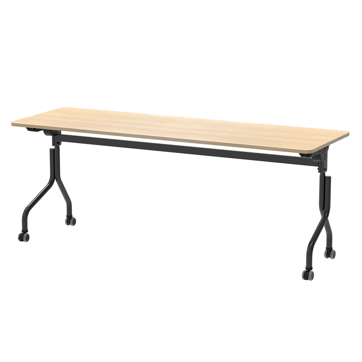 アール・エフ・ヤマカワ 会議テーブル 折りたたみ 幅180×奥行60cm