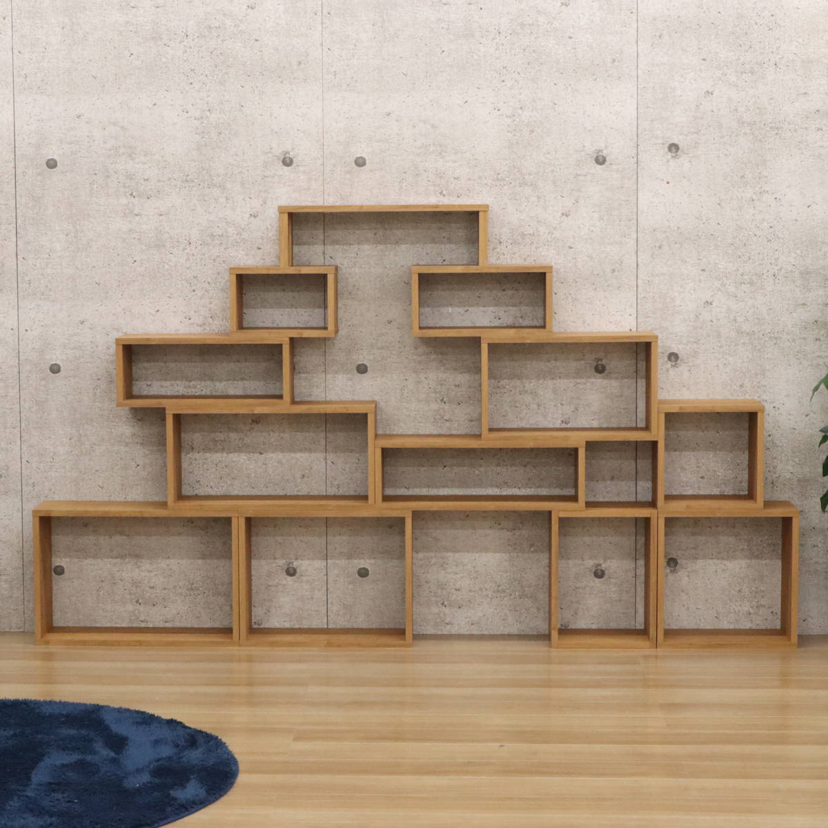 オープンラックシステム スリムタイプ 幅50×奥行20×高さ30cm 組合せ自由 工具不要 （ ラック 棚 オープンラック 収納 組み合わせ 簡単 ） | エイ・アイ・エス | 11