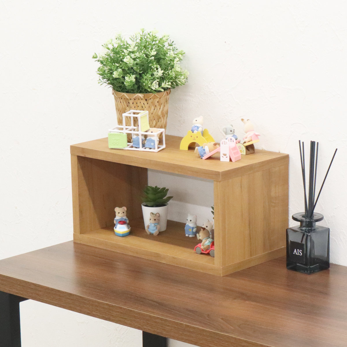 オープンラックシステム スリムタイプ 幅50×奥行20×高さ30cm 組合せ自由 工具不要 （ ラック 棚 オープンラック 収納 組み合わせ 簡単 ） | エイ・アイ・エス | 15