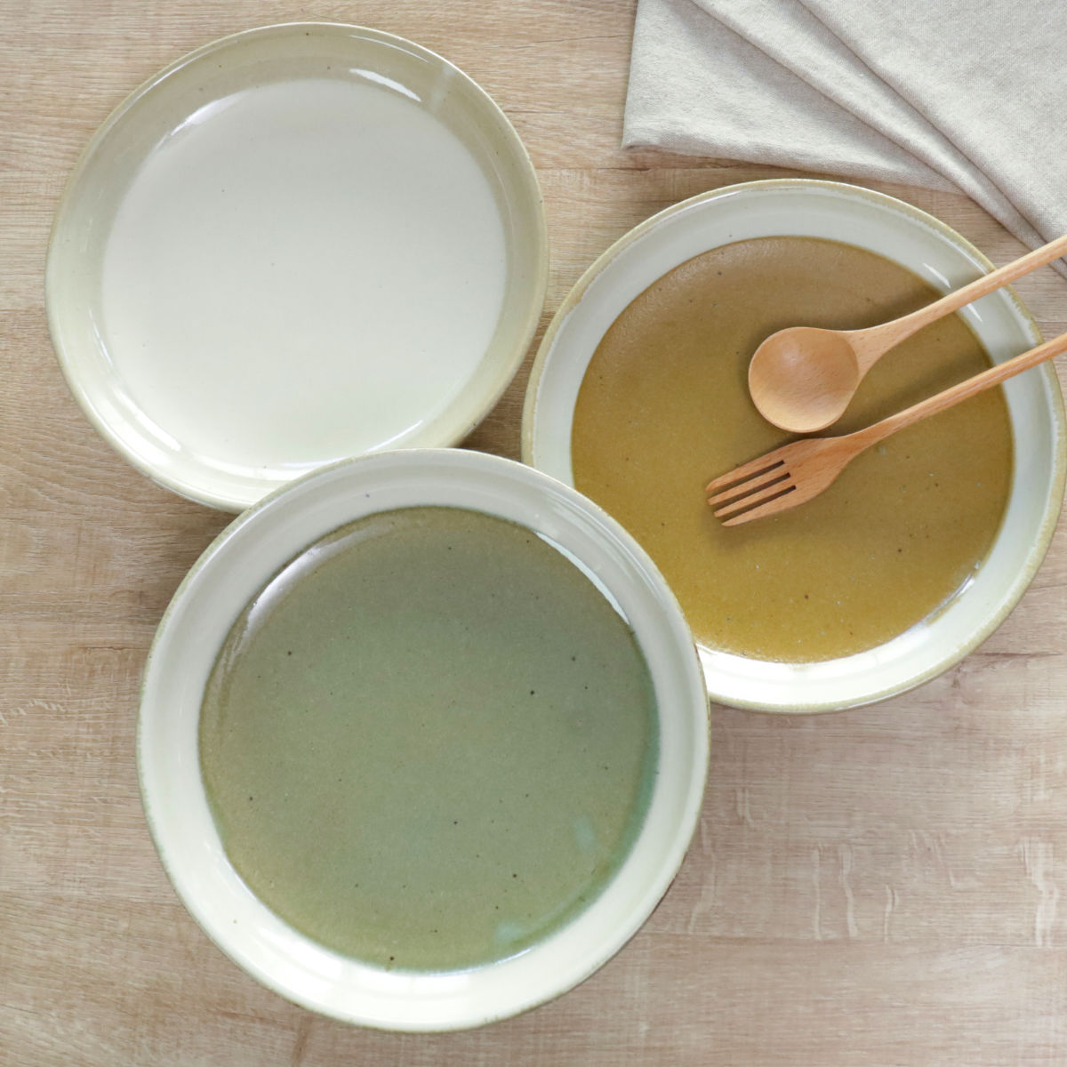 プレート 23.5cm ミョルク ストーンウェア （ 食洗機対応 電子レンジ