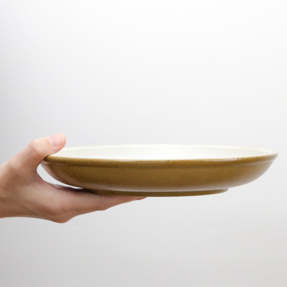 プレート 23.5cm ミョルク ストーンウェア （ 食洗機対応 電子レンジ