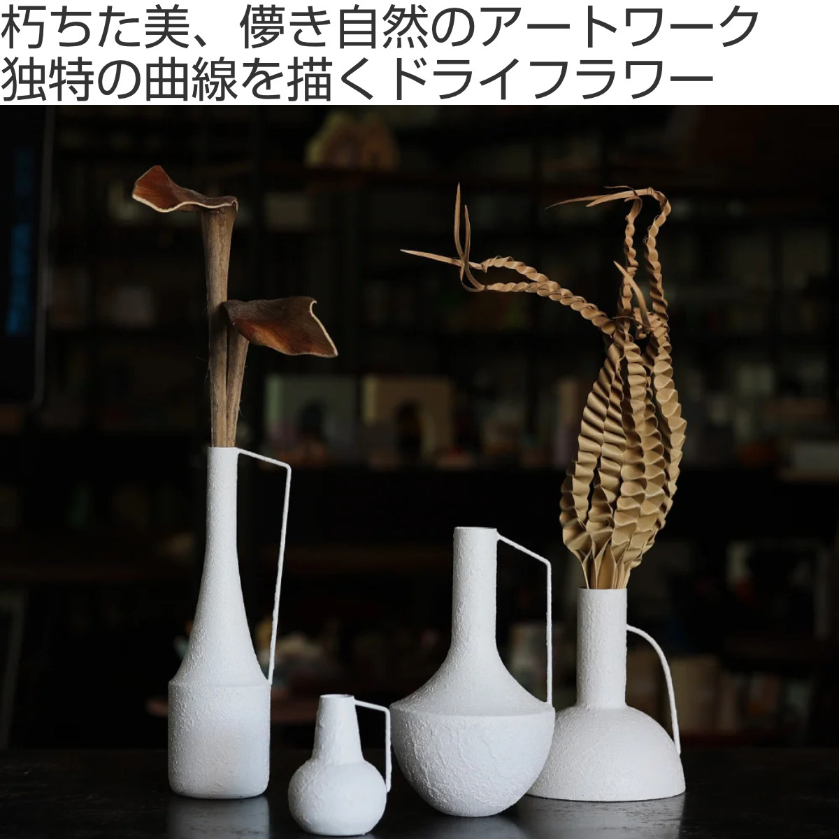 ドライフラワー CASTO PALM FING...の詳細画像1