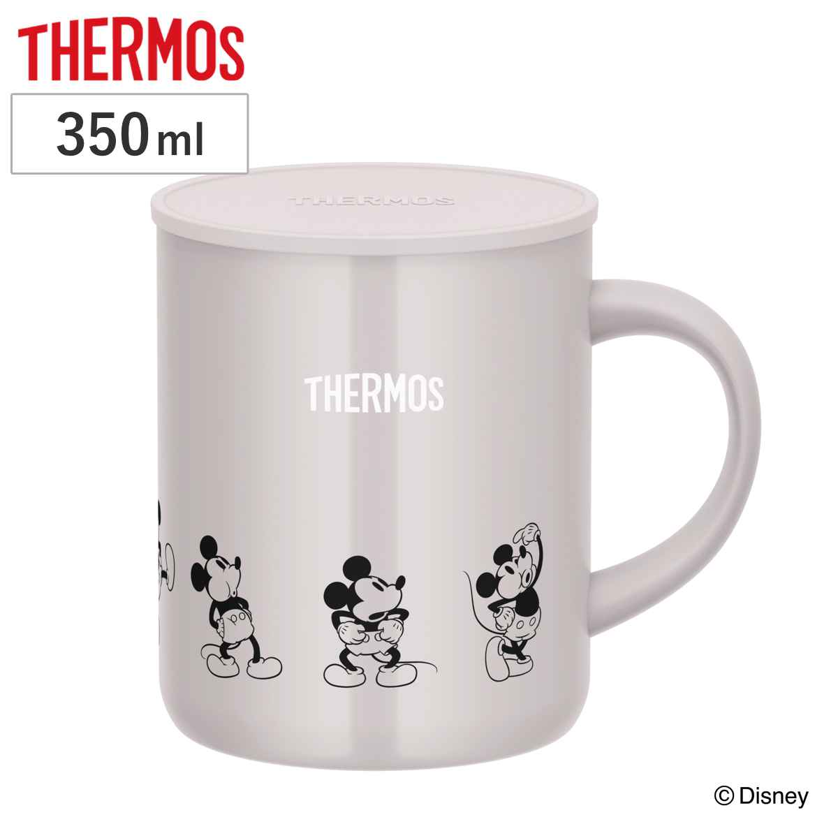 THERMOS（サーモス） マグカップ 350ml ミッキーマウス ミニーマウス