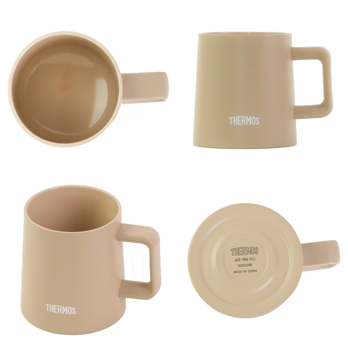 THERMOS（サーモス） マグカップ 350ml 保温 保冷 真空断熱 JDZ-350