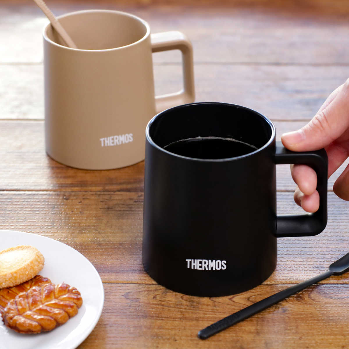 THERMOS（サーモス） マグカップ 350ml 保温 保冷 真空断熱 JDZ-350