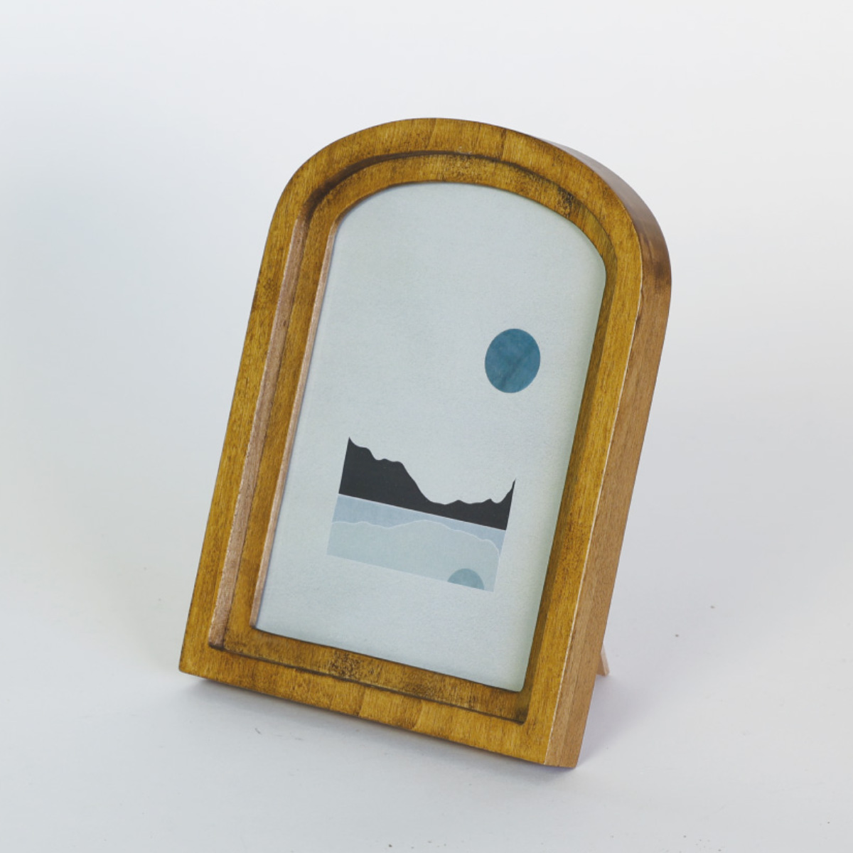 magnet フォトフレーム SWE-07 2L判 木製 （ フォトスタンド 写真立て