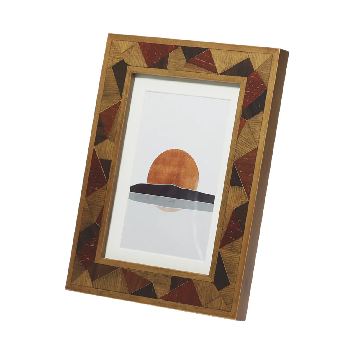 magnet フォトフレーム SWE-08 2L判 木製 （ フォトスタンド 写真立て