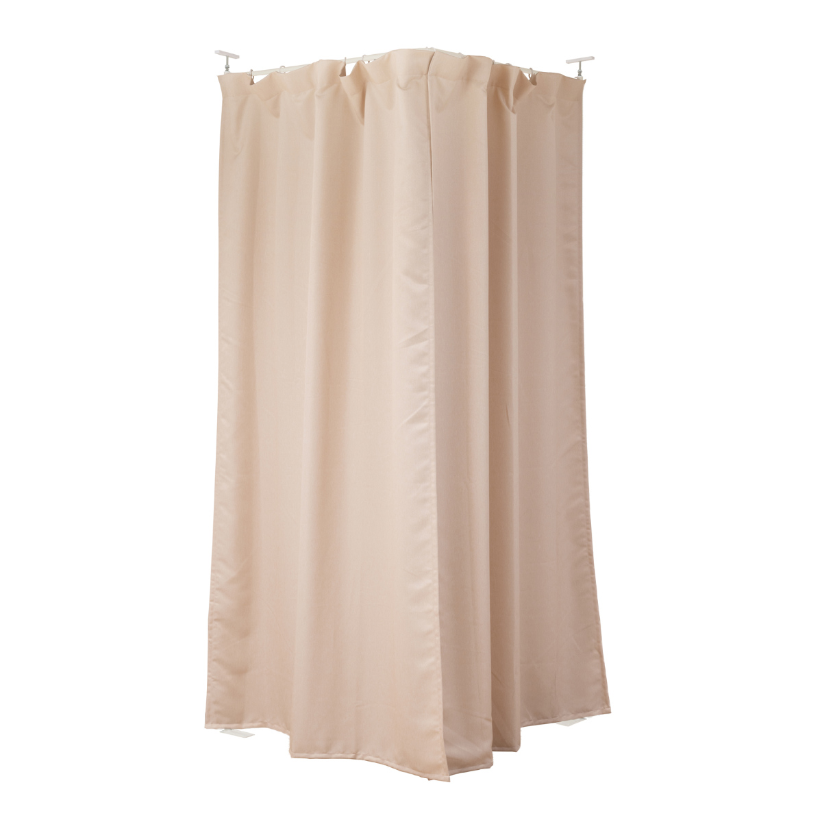 カーテン　洗濯してお売りします。 突っ張り 伸縮カーテン コーナータイプ 幅90cm カーテン2枚 洗濯