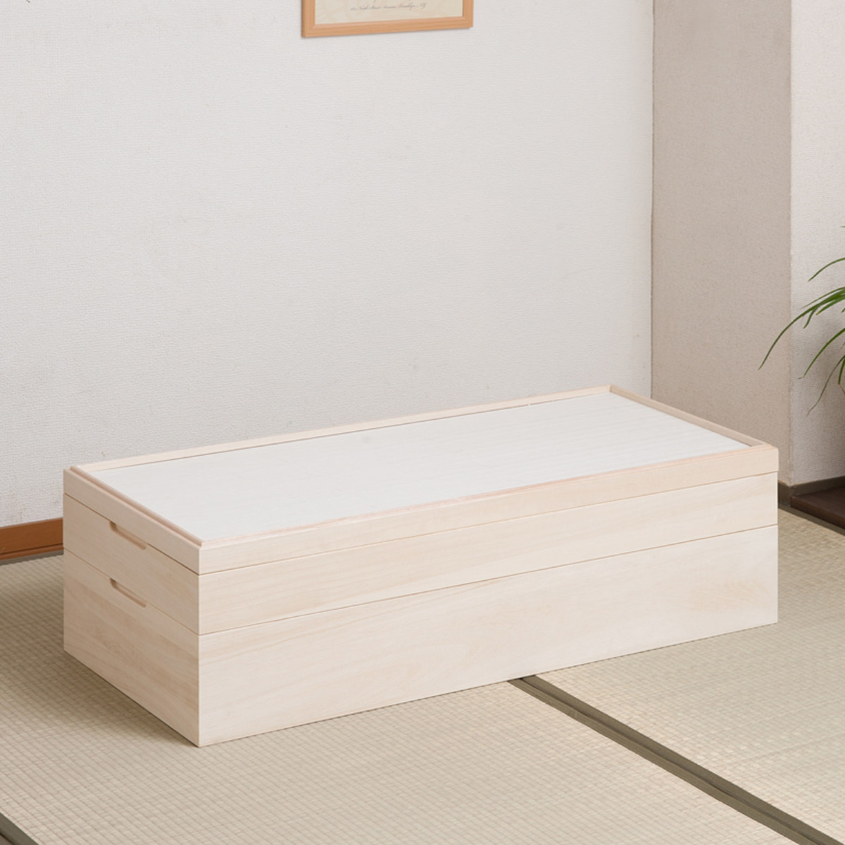 桐 衣装ケース 幅42cm 2段 日本製 完成品 桐心 （ 収納ケース 衣装箱