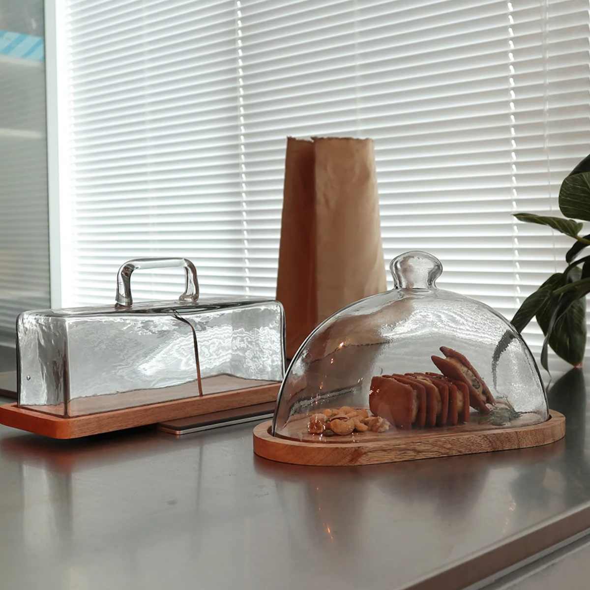 magnet ガラスカバー WAFFELS COVER ドーム （ ケーキドーム ガラス