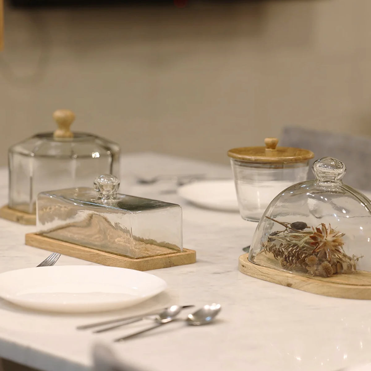 magnet ガラスカバー WAFFELS COVER ドーム （ ケーキドーム ガラス