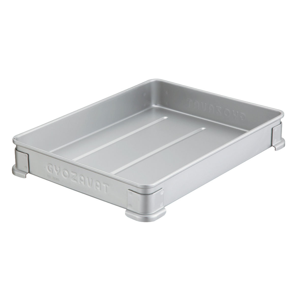 バット そばバット 新コーナー 中 中尾アルミ （ 調理用バット 蕎麦用