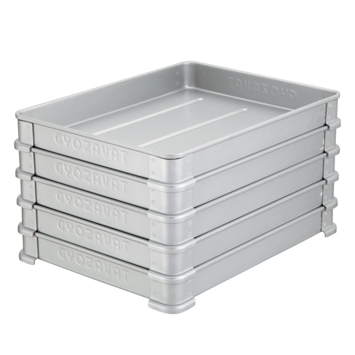 バット 餃子バット 新コーナー 小 中尾アルミ （ 調理用バット 餃子用