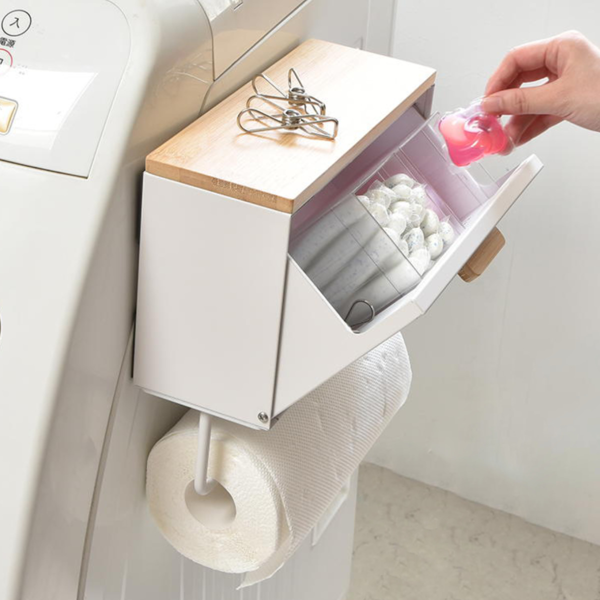 69個セット 仕入れ用 粘着式 ペーパーホルダー ステンレス 壁掛け 収納 B.Bファニシング ペーパーホルダー TREE マグネットマルチストッカー
