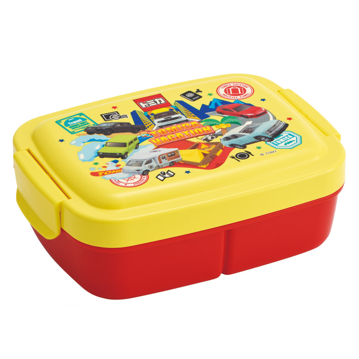 スケーター 弁当箱 1段 840ml キッズランチボックス トミカ （ TOMICA
