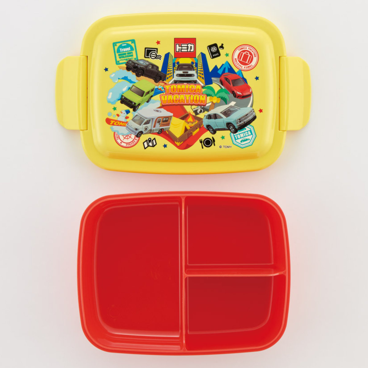 スケーター 弁当箱 1段 840ml キッズランチボックス トミカ （ TOMICA