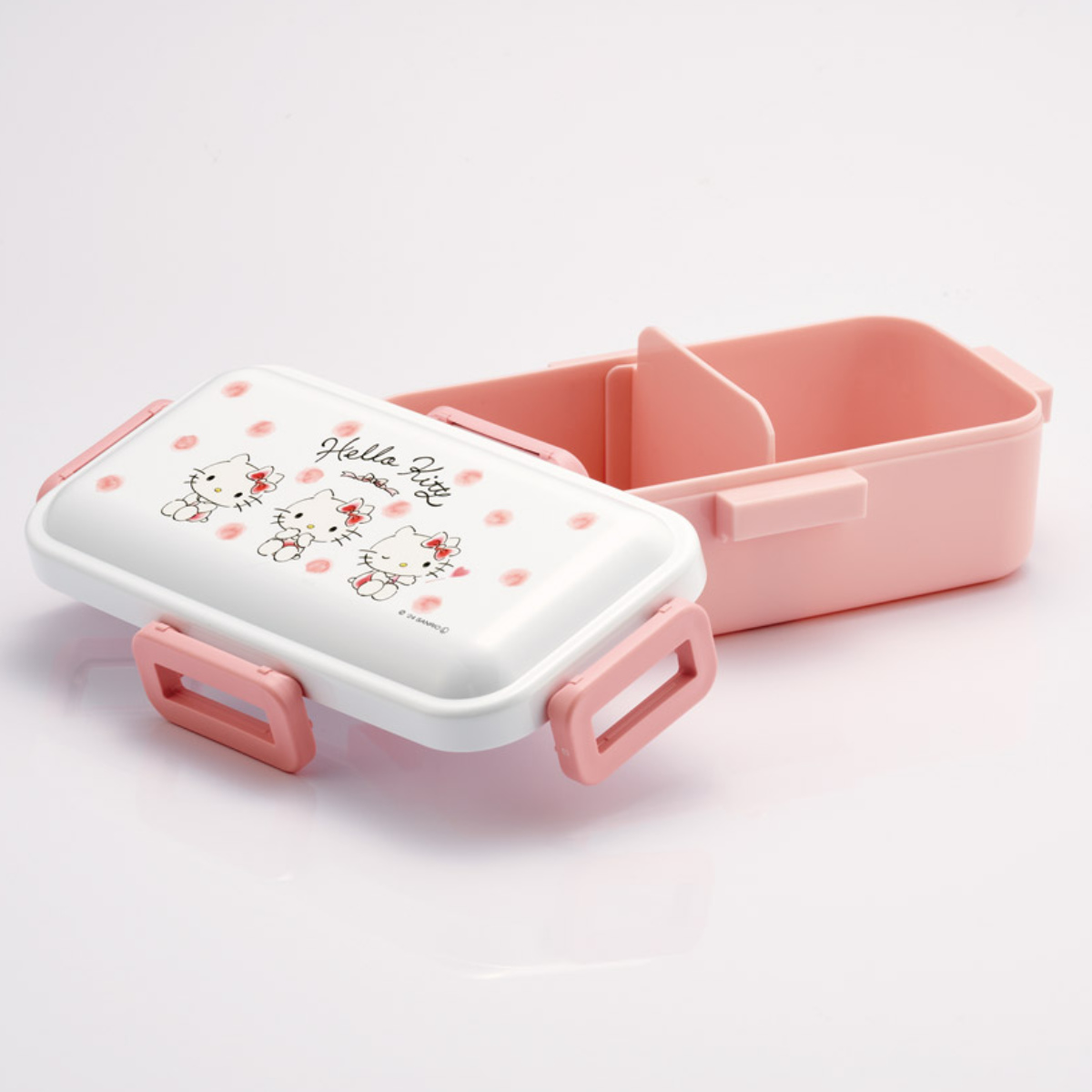 スケーター 弁当箱 1段 530ml ふわっと弁当箱 キティ 水彩コスメ