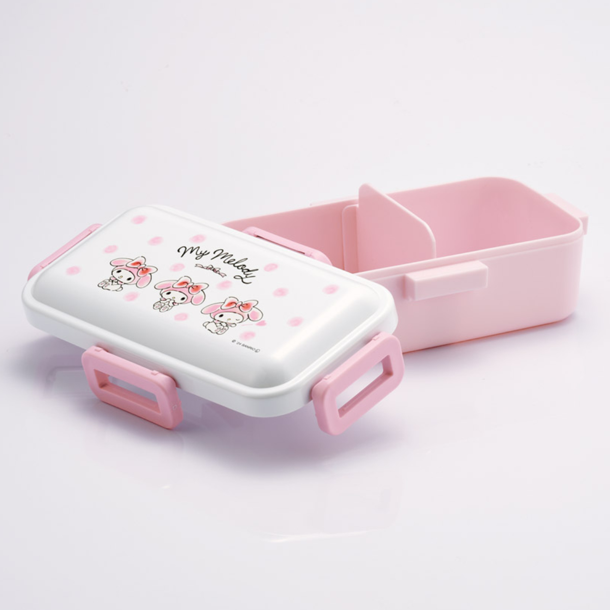 スケーター 弁当箱 1段 530ml ふわっと弁当箱 マイメロ 水彩コスメ