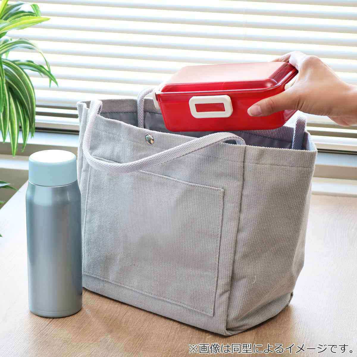 スケーター 弁当箱 1段 530ml ふわっと弁当箱 クロミ 水彩コスメ