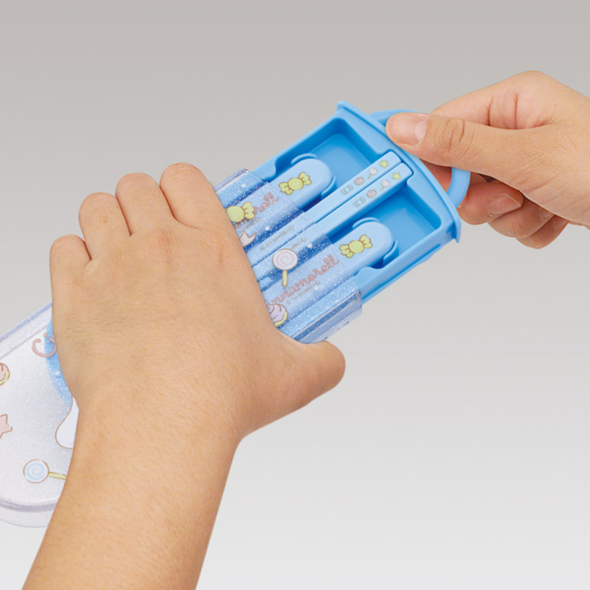 スケーター トリオセット 抗菌トリオセット シナモロールビックリボン