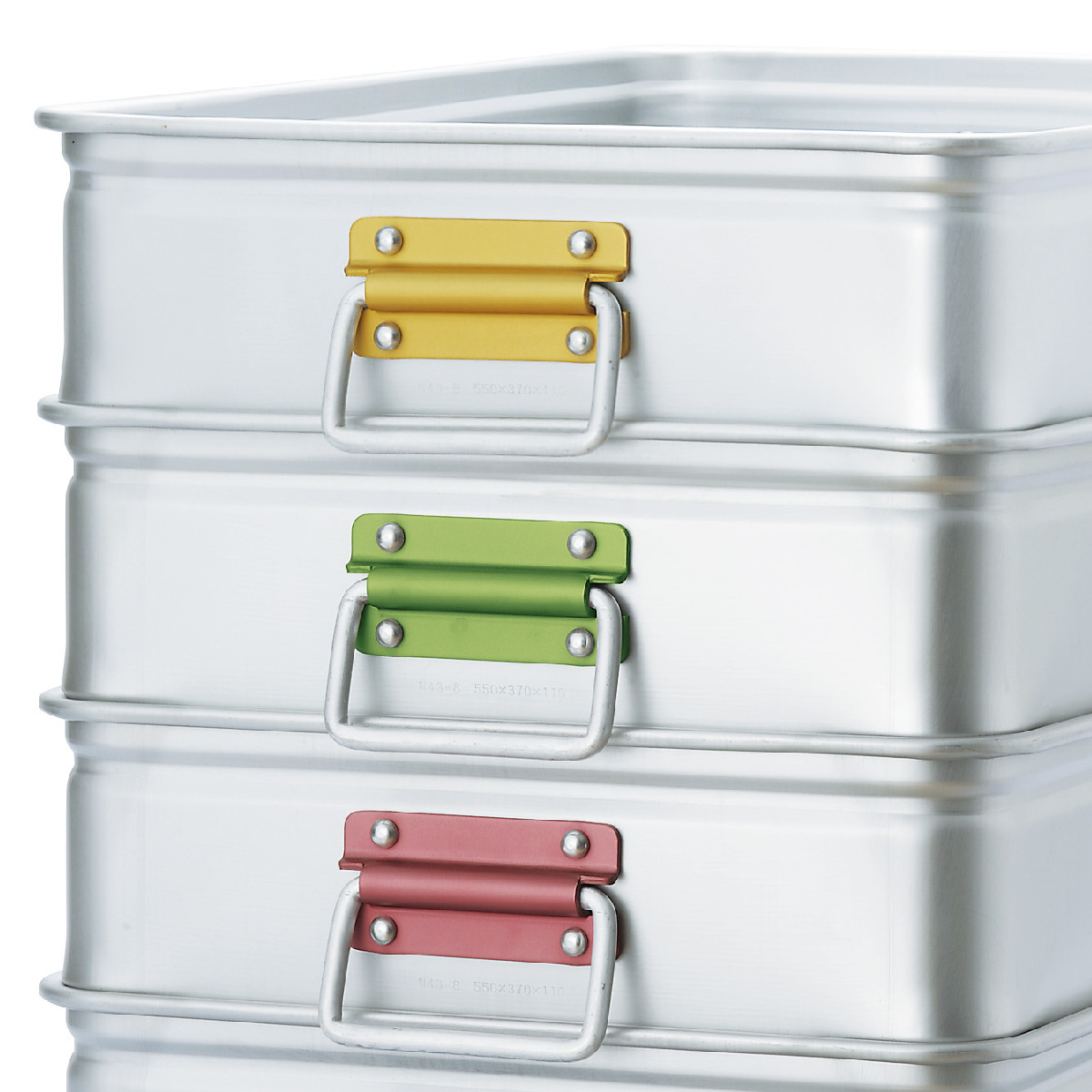 キングボックス 中 110mm カラー 中尾アルミ （ アルマイト キングBOX