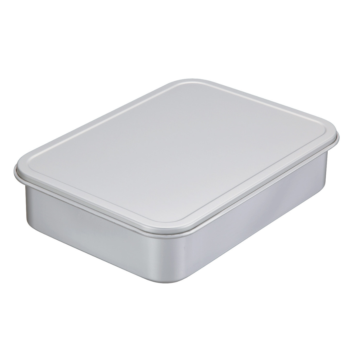 バット 蓋付バット 大 中尾アルミ （ アルマイト 番重 コンテナ 餅箱