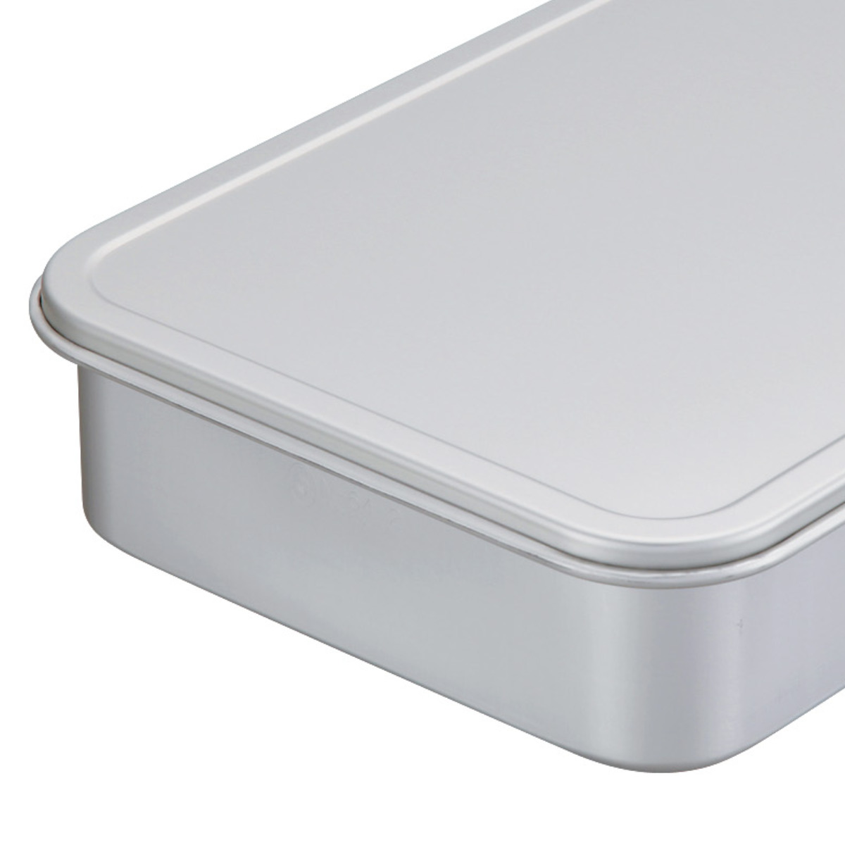 バット 蓋付バット 大 中尾アルミ （ アルマイト 番重 コンテナ 餅箱