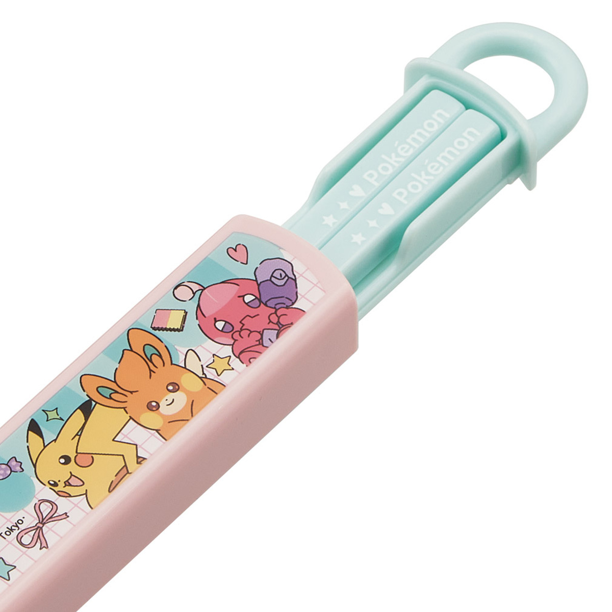 スケーター 箸箱セット 抗菌食洗機対応箸箱セット ポケモンポッピング