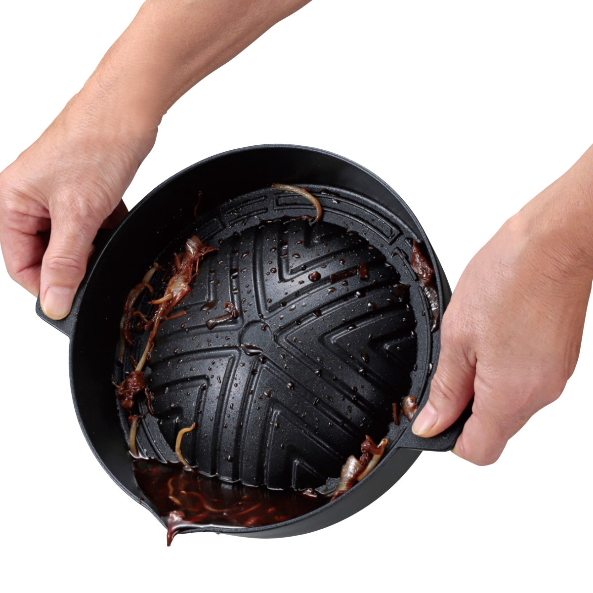 じんぎすかん 鉄 ジンギスカン鍋 穴無 22cm - 調理器具のSHOKUBI