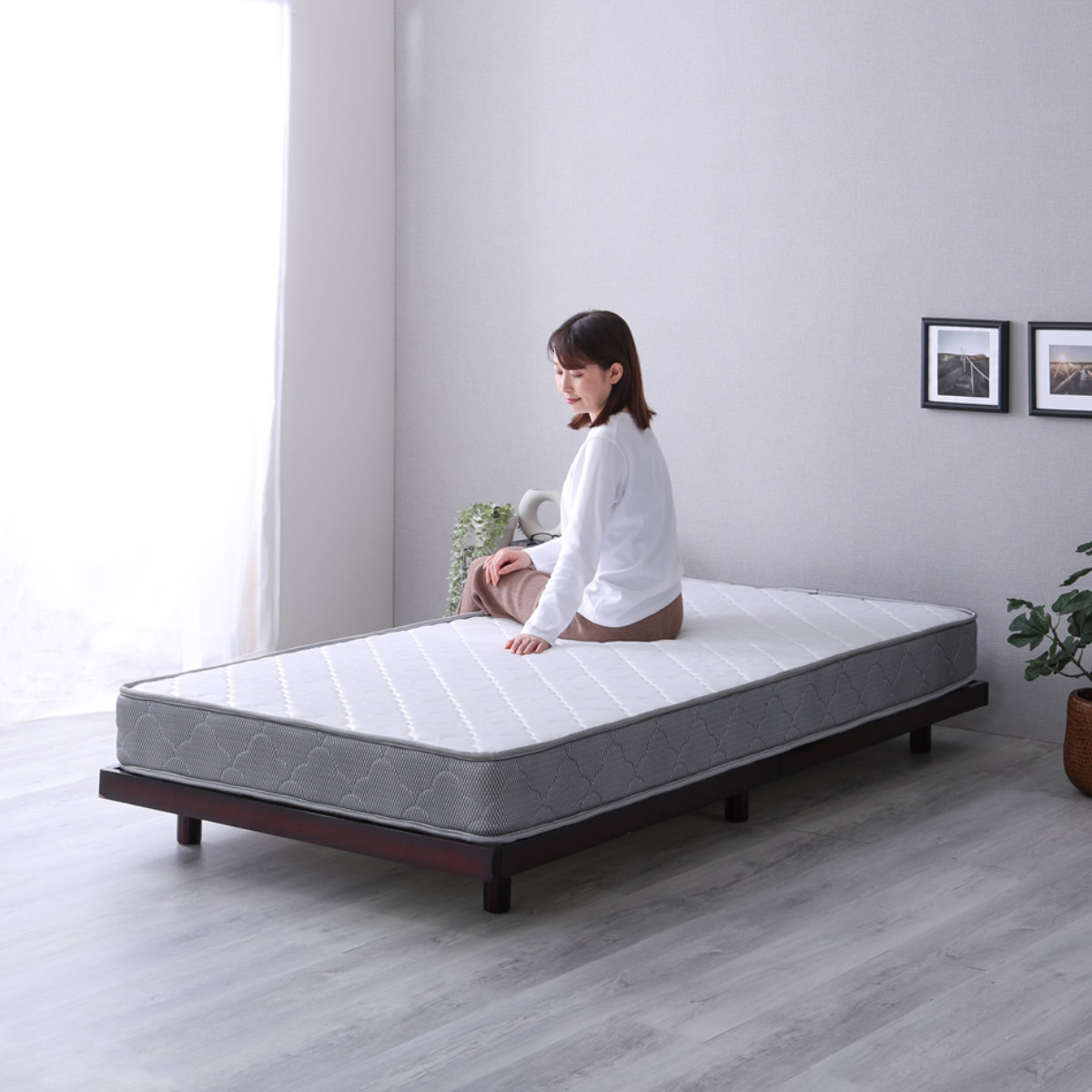 ホームテイスト（HOME taste） マットレス セミシングル ボンネル