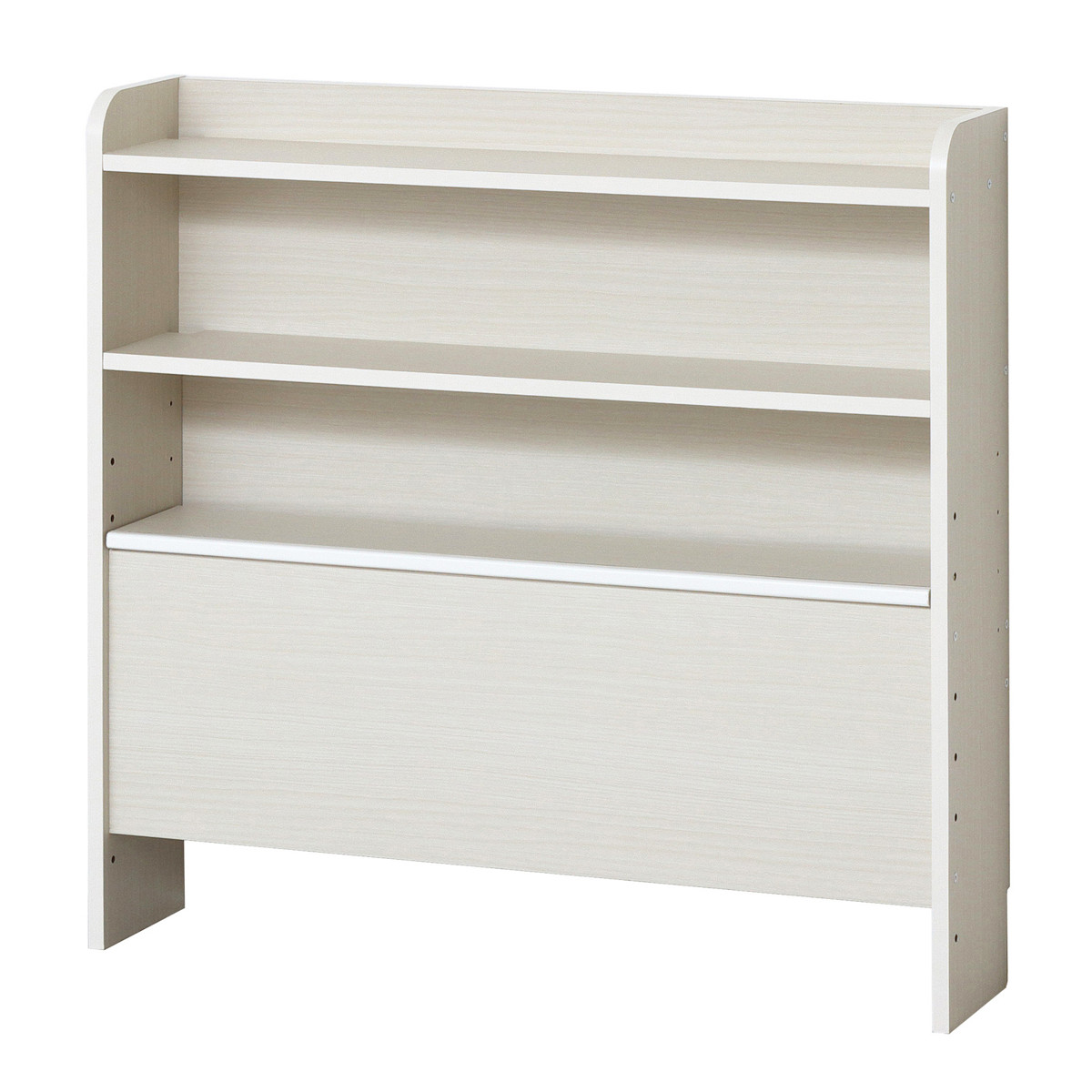 クロシオ ヘッドボード 幅93.5cm 高さ90cm 宮棚 日本製 （ 後付 棚