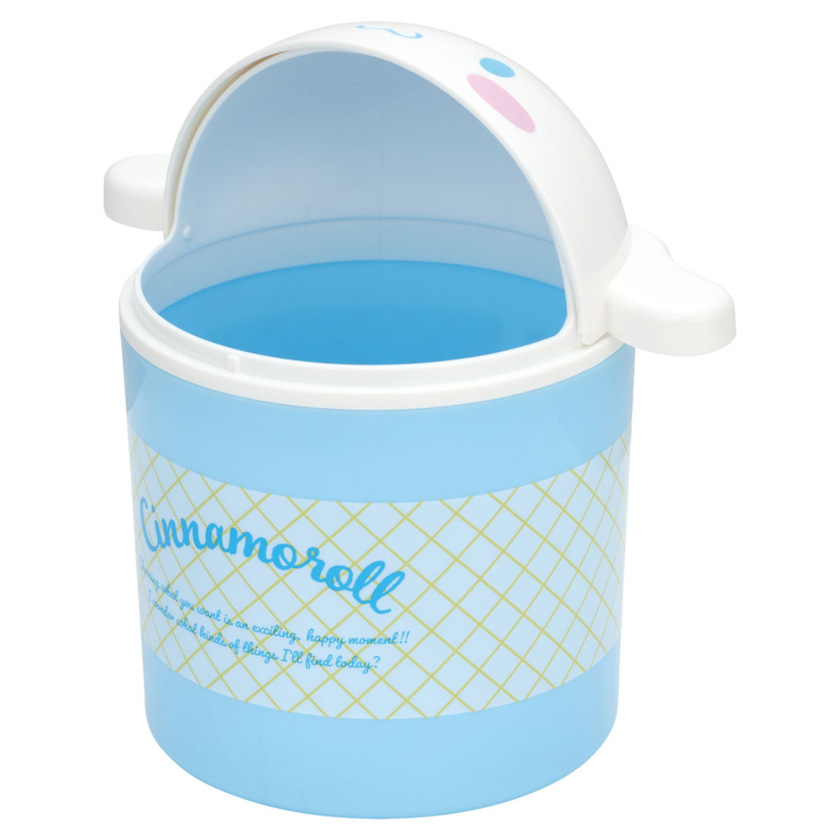 スケーター ゴミ箱 シナモロール ダイカット インテリアボックス