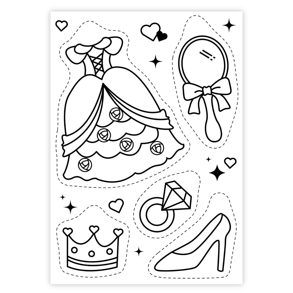 プラバン イラストプラバン ファッション スイ...の詳細画像1