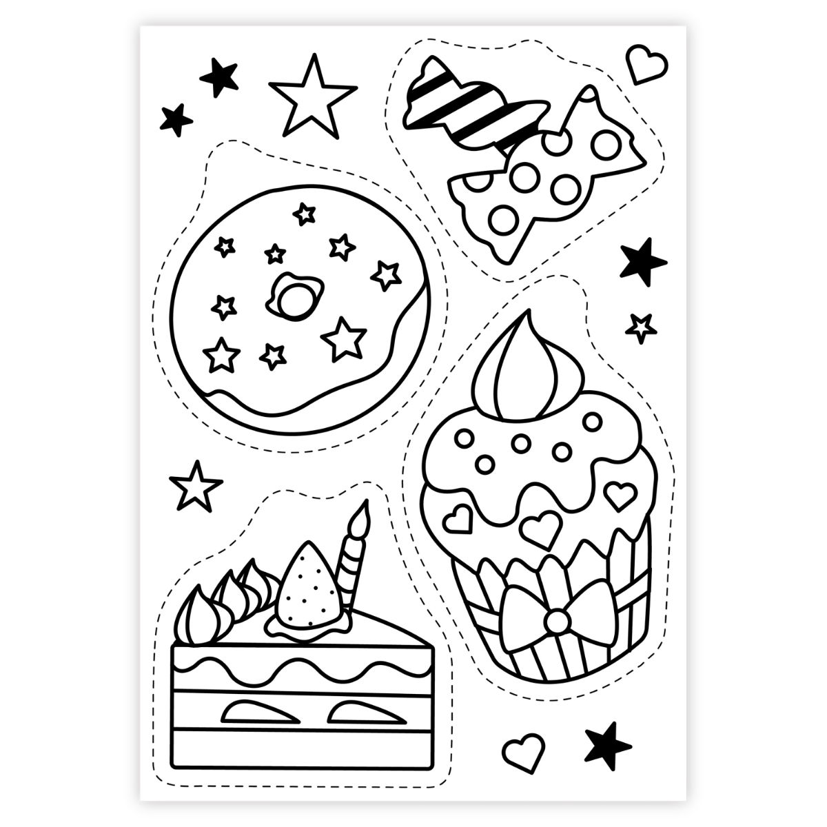 プラバン イラストプラバン ファッション スイ...の詳細画像2