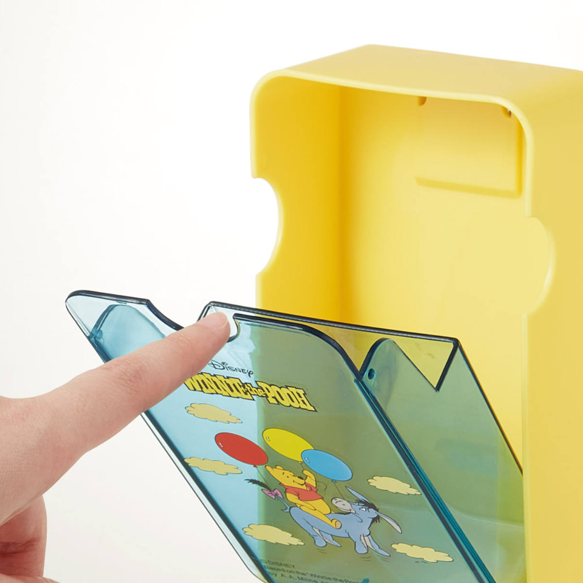 スケーター 冷蔵庫収納 マグネット式スイング小物ポケット くまのプー