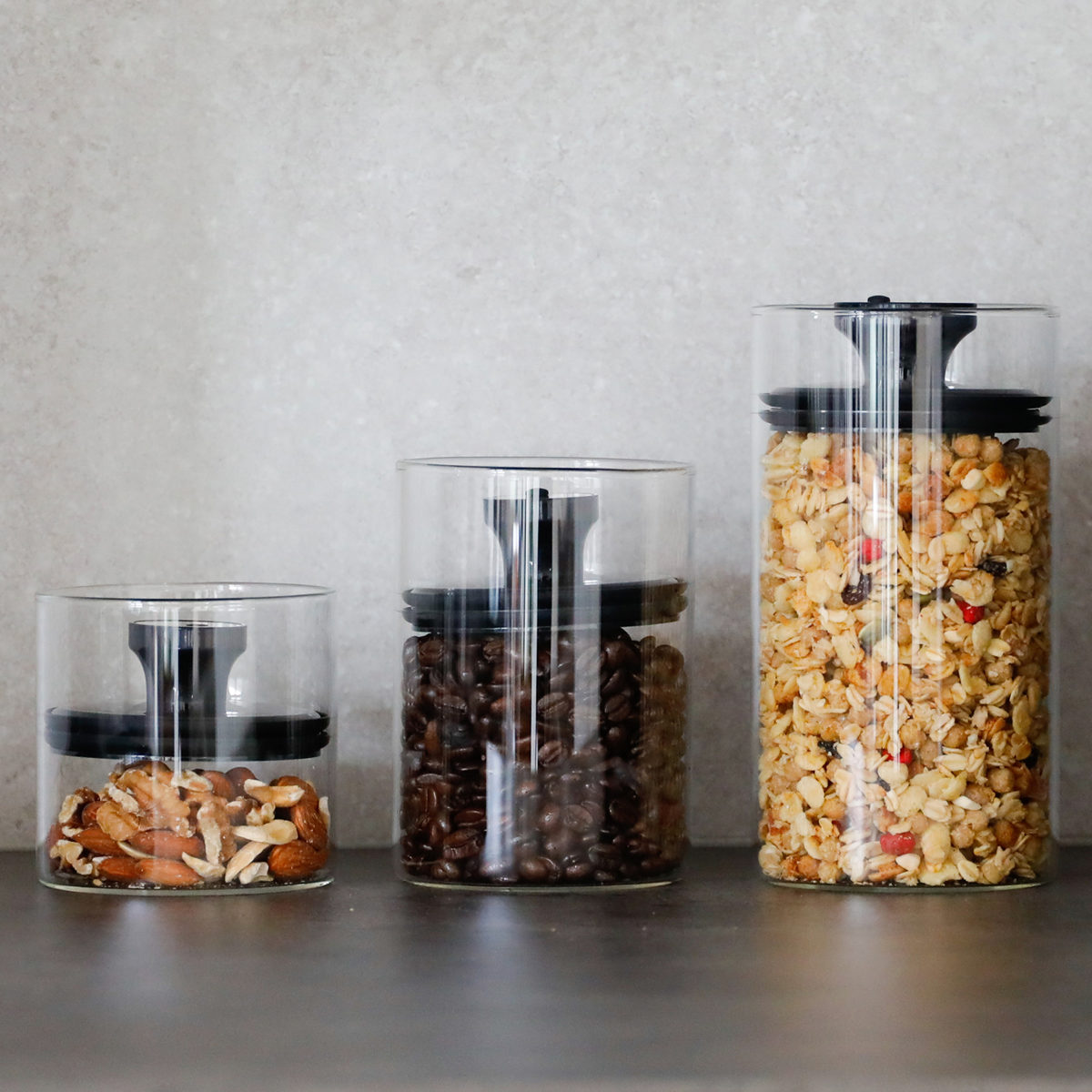 CB JAPAN（シービージャパン） 保存容器 750ml 耐熱ガラスキャニスター