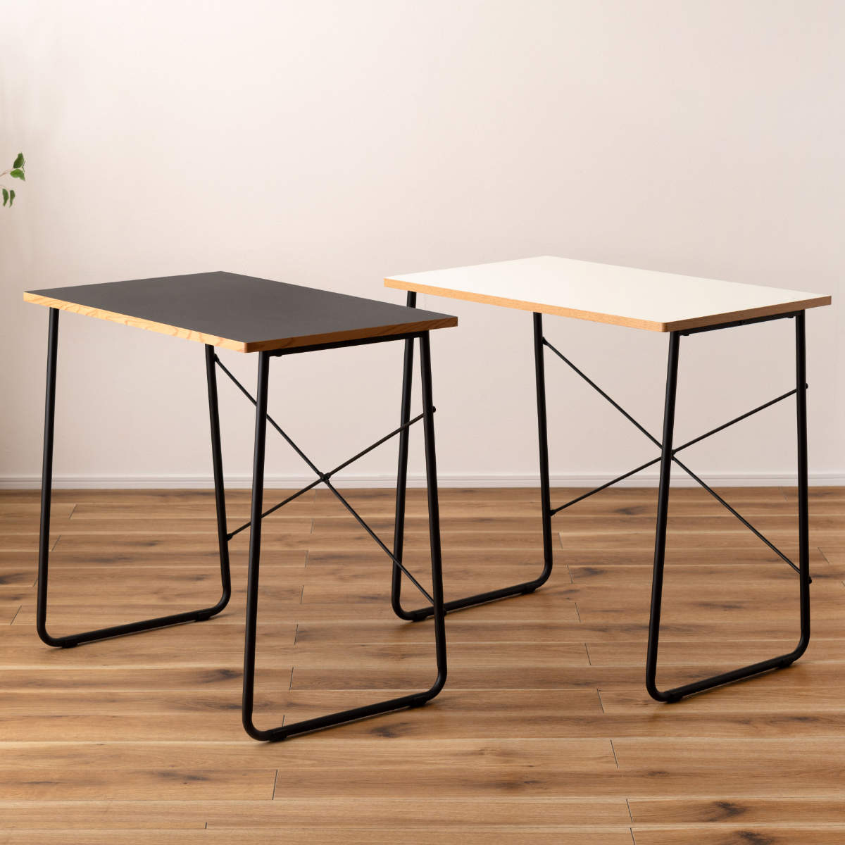 パソコンデスク＊幅80cm＊スチール 東谷 ワークデスク 幅80cm コンパクト スチール脚 （ スリム シンプル