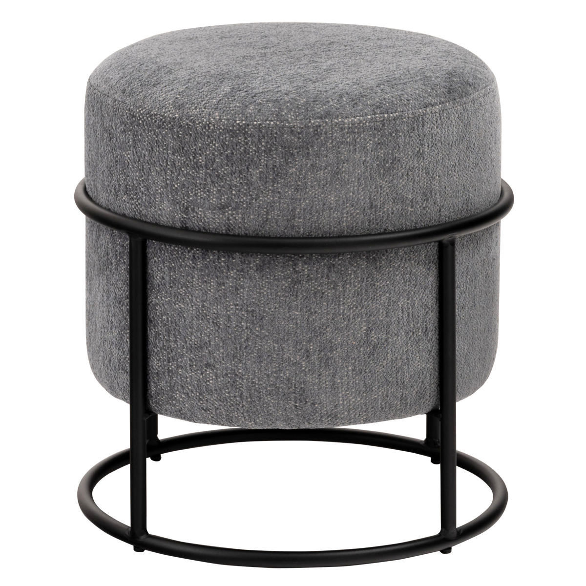 東谷 スツール 円型 直径45cm 高さ49cm （ 丸 ファブリック クッション